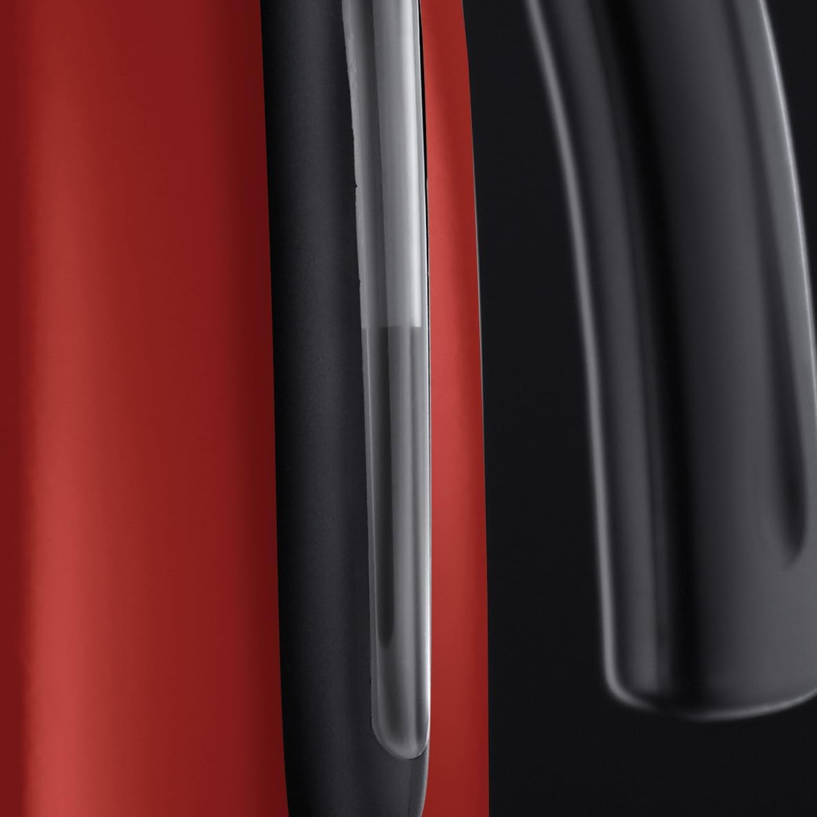 Russell Hobbs Çajnik Elektrik 1.7L Flame Red – Vlim i Shpejtë, Kursim Energjie, 2400W, Grykë Anti-Pikim, Filtrë Kundër Gëlqeres, Bazë 360°, Dizajn Elegant