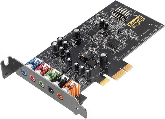 Kartë Zëri Creative Blaster Audigy Fx 5.1 PCIe me Teknologji SBX Pro Studio