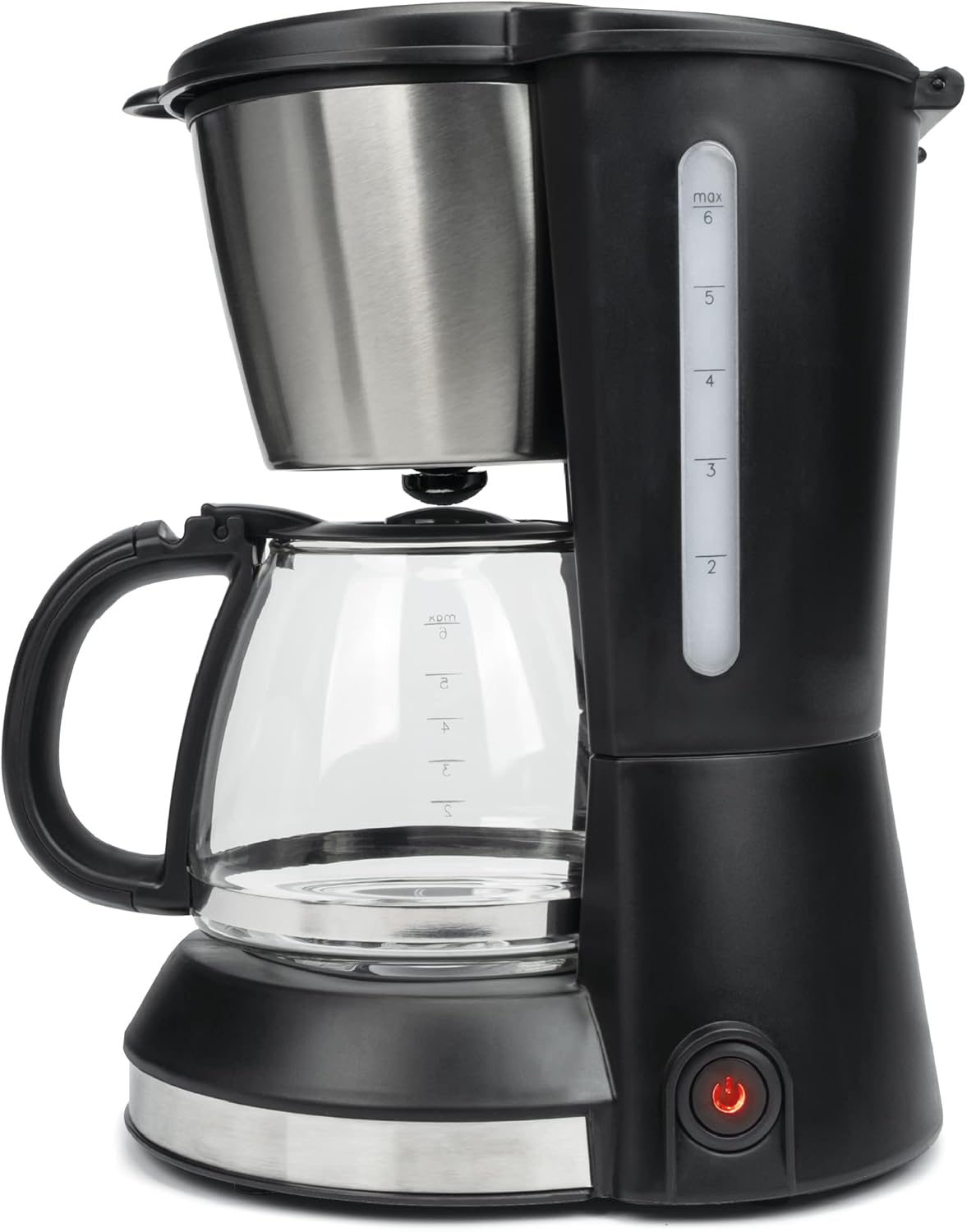 Makineri Kafeje Korona 12304 – Për 5 Filxhanë, 0.7L, Me Filter të Përhershëm, Dizajn Kompakt, E Përshtatshme për Familje të Vogla, Me Pjesë Inoksi