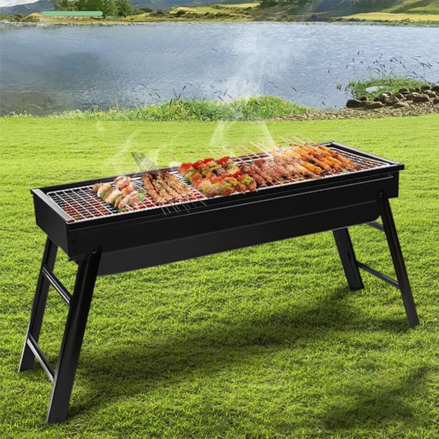 Grill Portativ BBQ 60x20 cm