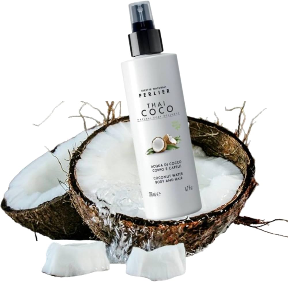 PERLIER Ujë për Trupin dhe Flokët Thai Coco, 200 ml