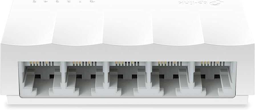 TP-Link LS1005 – Switch i Rrjetit Fast Ethernet, 5 Porta, 10/100 Mbps, Dizajn për Tavolinë, Plug and Play