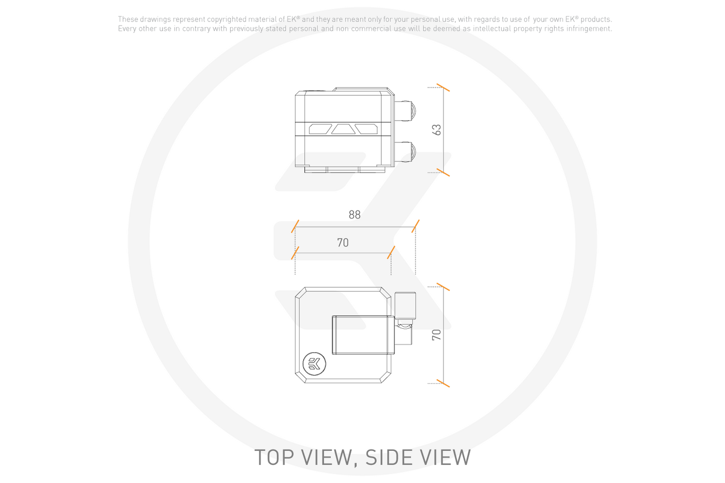 Sistem Ftohës Me Ujë EK AIO Elite 360mm D-RGB – All-in-One për CPU, me Fana EK-Vardar me Performancë të Lartë PWM, Kompatibil me Intel dhe AMD AM4/AM5 Ngjyre e zeze dhe Ari i shkelqyeshem
