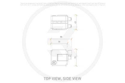 Sistem Ftohës Me Ujë EK AIO Elite 360mm D-RGB – All-in-One për CPU, me Fana EK-Vardar me Performancë të Lartë PWM, Kompatibil me Intel dhe AMD AM4/AM5 Ngjyre e zeze dhe Ari i shkelqyeshem