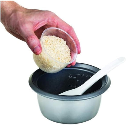 Russell Hobbs Tenxhere Mini për Oriz, ideal edhe për perime/peshk, përfshin lugë dhe matës uji, me Enë të Brendshme Jo-Ngjitëse dhe Funksion Mbajtjeje në Ngrohtësi