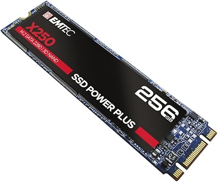 SSD Emtec X250 Power Plus M.2 SATA SSD (256GB) *Produkti pak i përdorur*