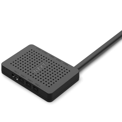 Kontrollues NZXT për RGB dhe Ventilatorë – AC-CRFR0-B1 – 6 Kanale Ndriçimi RGB – 3 Kanale për Ventilatorë – Personalizim i Ndriçimit RGB – Ngjyrë e Zezë.