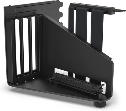 Komplet për montimin vertikal të kartës grafike NZXT – Kabllo PCIe 4.0x16 175 mm – Mbajtëse për GPU – Kllapë prej çeliku të qëndrueshëm – Ngjyrë e zezë