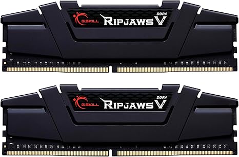 Memorie RAM G.SKILL Ripjaws V DDR4 (XMP) 16GB (1x16GB) 4000Mhz CL18-22-22-42 1.40V për Kompjuter Desktop, U-DIMM – E Zezë