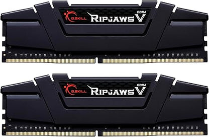 Memorie RAM G.SKILL Ripjaws V DDR4 (XMP) 16GB (1x16GB) 4000Mhz CL18-22-22-42 1.40V për Kompjuter Desktop, U-DIMM – E Zezë