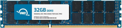OWC 32GB DDR3-1333MHz ECC DR Memorie (OWC1333D3MPE32G) – Për Server dhe Workstation Profesional, Mac