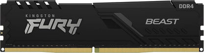 Memorie RAM Kingston FURY Beast 32GB (2x16GB) DDR4 3200MHz CL16 për Desktop – Kit me 2 Module (KF432C16BB1K2/32)