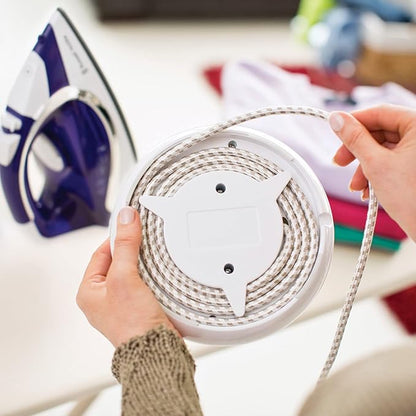 Pegëll me avull pa kabell Russell Hobbs Freedom | Karikohet shpejt në 5 sekonda | Avulli gati në 30 sekonda | Pllakë qeramike jo-ngjitëse | Shtypje avulli 135g | Avull i vazhdueshëm 40g | Rezervuar uji 300ml | 2400W | Modeli 23300