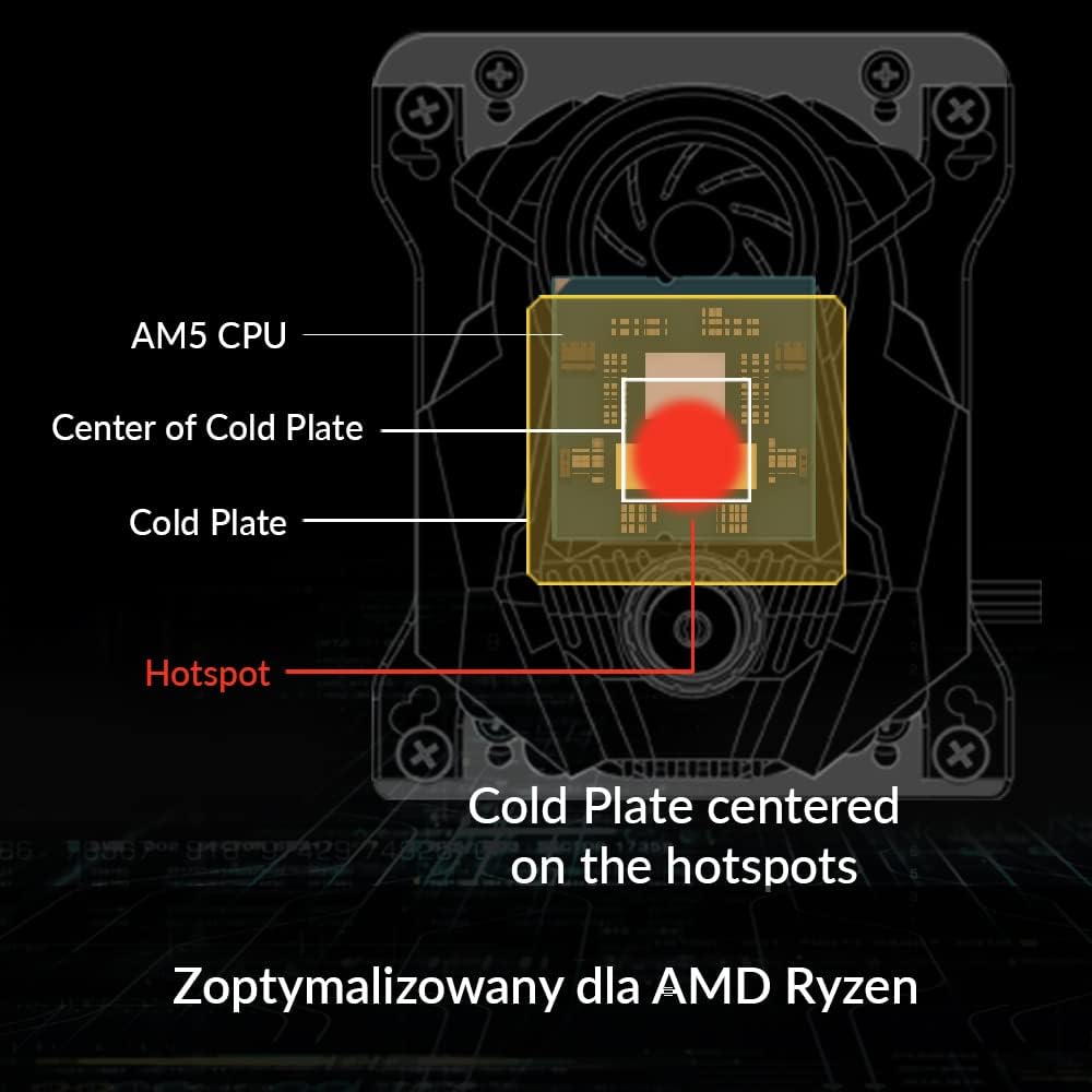 ARCTIC Liquid Freezer II 360 A-RGB – Ftohës Uji AIO për CPU me Ndriçim A-RGB, i Përshtatshëm për Intel & AMD, me Pompë Efikase të Kontrolluar nga PWM