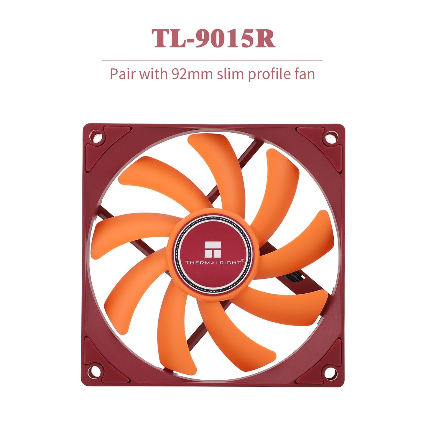 Ftohës CPU me profil të ulët Thermalright AXP90-X53 Full Baker me ventilator 92mm TL-9015R PWM, 53mm lartësi, për ITX – për AMD AM4/AM5 dhe Intel 1700/1150/1151/1200/1851