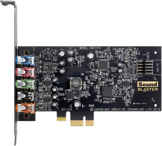 Kartë Zëri Creative Blaster Audigy Fx 5.1 PCIe me Teknologji SBX Pro Studio