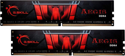 G.SKILL AEGIS Seria DDR4 RAM (XMP) 32GB (2x16GB) 3200MT/s CL16-18-18-38 1.35V Memorie për Kompjuter Desktop Intel/AMD U-DIMM (F4-3200C16D-32GIS)