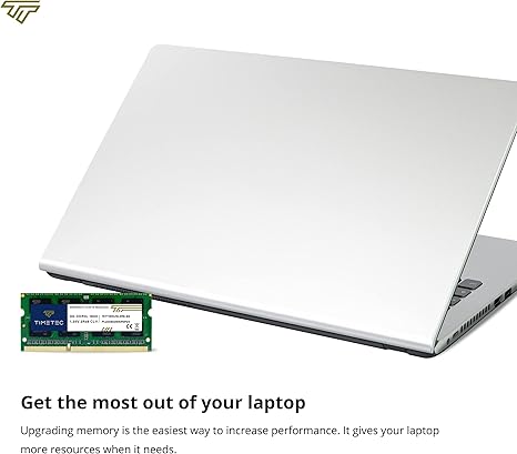 Timetec 16GB KIT (2x8GB) DDR3L/DDR3 1600MHz (DDR3L-1600) PC3L-12800 Non-ECC Unbuffered 1.35V/1.5V CL11 2Rx8 Dual Rank 204 Pin SODIMM RAM për laptop/notebook