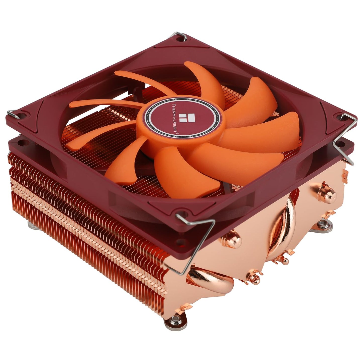 Ftohës CPU me profil të ulët Thermalright AXP90-X53 Full Baker me ventilator 92mm TL-9015R PWM, 53mm lartësi, për ITX – për AMD AM4/AM5 dhe Intel 1700/1150/1151/1200/1851
