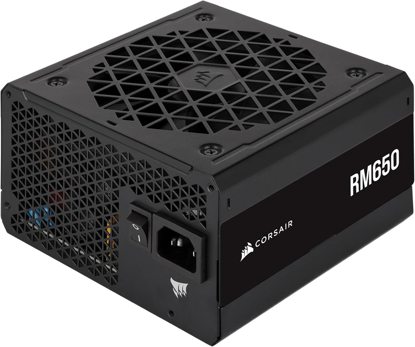 CORSAIR RM650 – Furnizues energjie 650 Watt – 80 PLUS Gold – Modular i plotë – Me zhurmë të ulët – ATX 3.1 – PCIe 5.1 – Ngjyrë e zezë