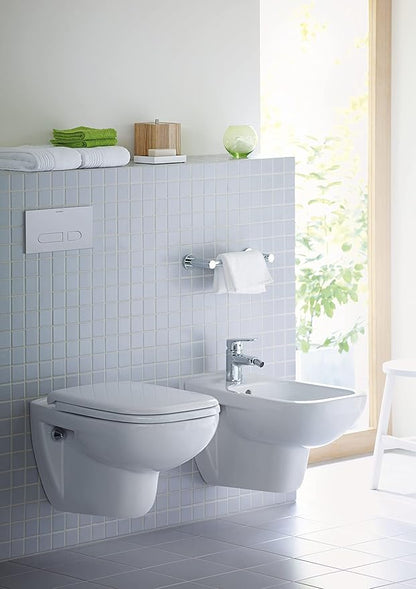 Duravit Kapak tualeti i bardhë 67310099 D-Code Compact me vida inox, 1 copë