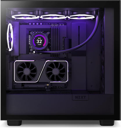 Komplet për montimin vertikal të kartës grafike NZXT – Kabllo PCIe 4.0x16 175 mm – Mbajtëse për GPU – Kllapë prej çeliku të qëndrueshëm – Ngjyrë e zezë