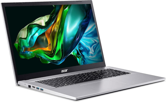 Acer Aspire 3 (A317-54-32WN) Laptop 17.3" FHD Ekran IPS, Intel Core i3-1215U, 8 GB RAM, 512 GB SSD, Intel UHD Graphics, Windows 11, Tastierë QWERTZ, Ngjyrë Argjendi