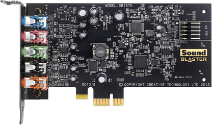 Kartë Zëri Creative Blaster Audigy Fx 5.1 PCIe me Teknologji SBX Pro Studio