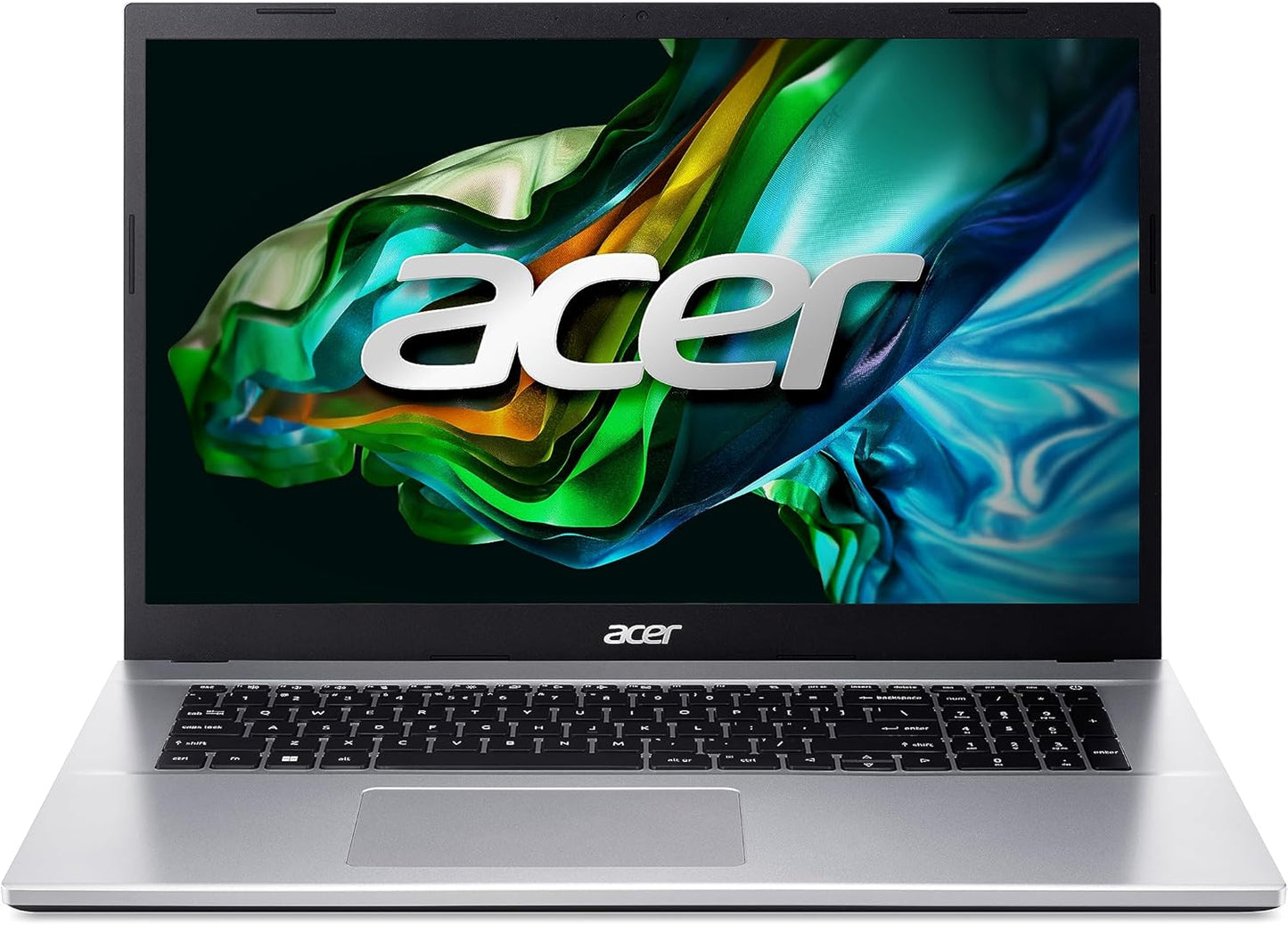 Acer Aspire 3 (A317-54-32WN) Laptop 17.3" FHD Ekran IPS, Intel Core i3-1215U, 8 GB RAM, 512 GB SSD, Intel UHD Graphics, Windows 11, Tastierë QWERTZ, Ngjyrë Argjendi
