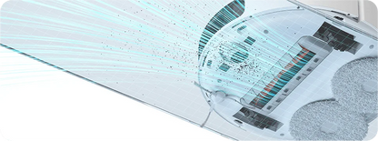 Robot Fshesë Xiaomi S10+ me Thithje & Pastrim (Fuqia e thithjes 4000Pa, Deri në 120 min jetëgjatësi baterie, Depozitë pluhuri 450 ml / Depozitë uji 200 ml, Zbulim inteligjent i tapetit, Navigim me lazer, Zbulim 3D i pengesave)