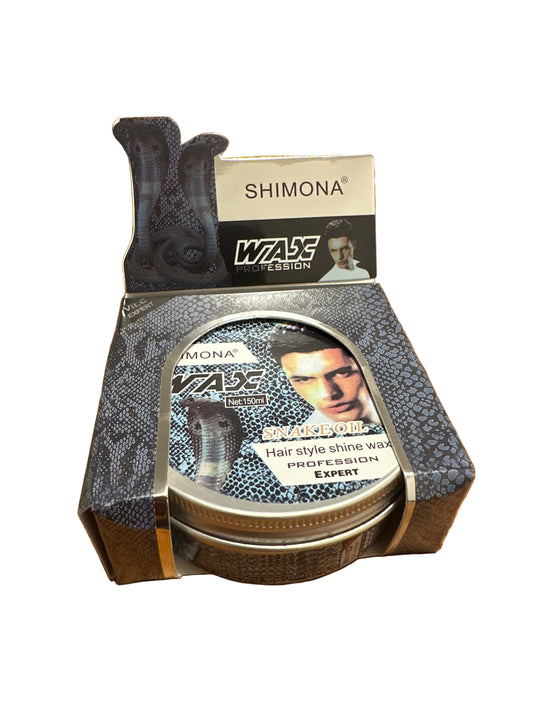 Shimona Wax Profession • Snake Oil (150ml)
Vaj për flokë me vaj kastori, vitaminë C dhe proteina – ushqen, forcon dhe jep shkëlqim.