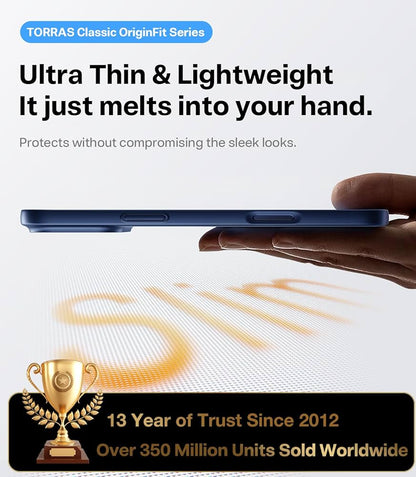Mbrojtese Torras Boosted Magnetism iPhone 15 Pro ngjyre e kalter e mbyllur matt MegaMag