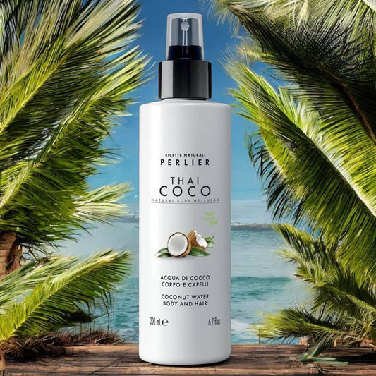 PERLIER Ujë për Trupin dhe Flokët Thai Coco, 200 ml