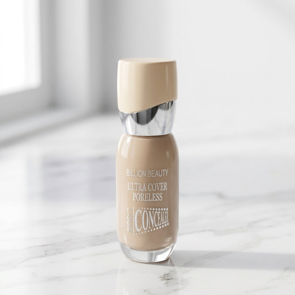 Korrektor i Lëngshëm për Fytyrë BILLION BEAUTY Ultra Cover Poreless