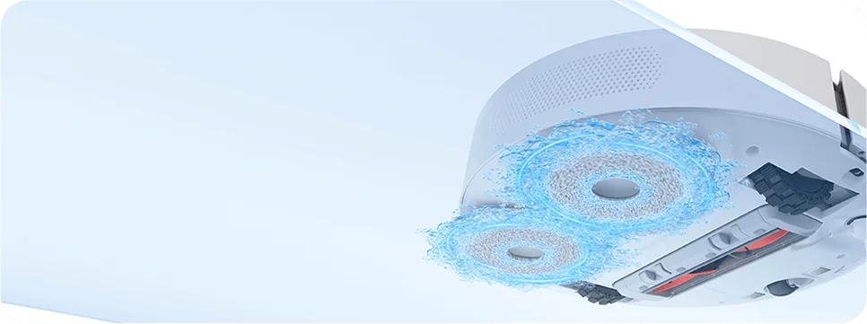 Robot Fshesë Xiaomi S10+ me Thithje & Pastrim (Fuqia e thithjes 4000Pa, Deri në 120 min jetëgjatësi baterie, Depozitë pluhuri 450 ml / Depozitë uji 200 ml, Zbulim inteligjent i tapetit, Navigim me lazer, Zbulim 3D i pengesave)