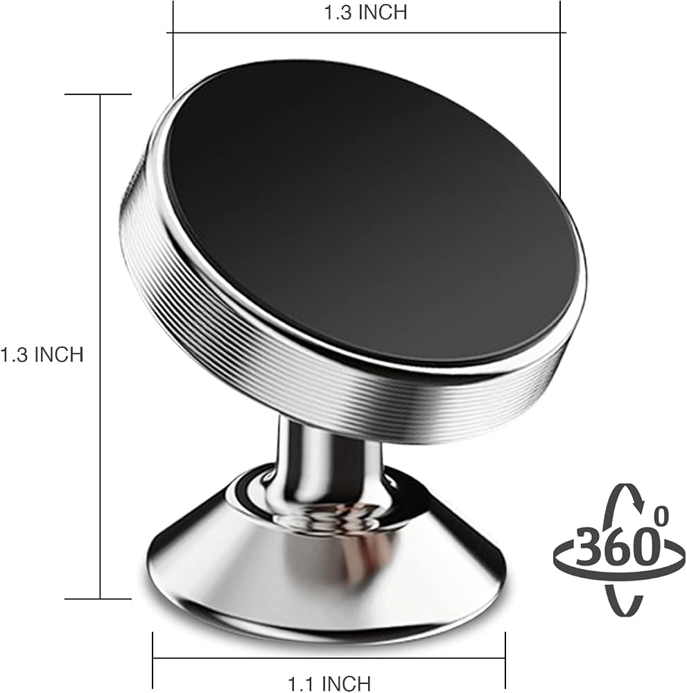 Mbajtës magnetik për telefon në veturë,kualitet i lartë, 2 magnete per 2 telefona, magnet neodymiumi.