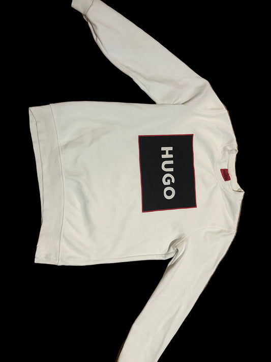 Bluze HUGO madhesia M, ngjyrë e bardhë
