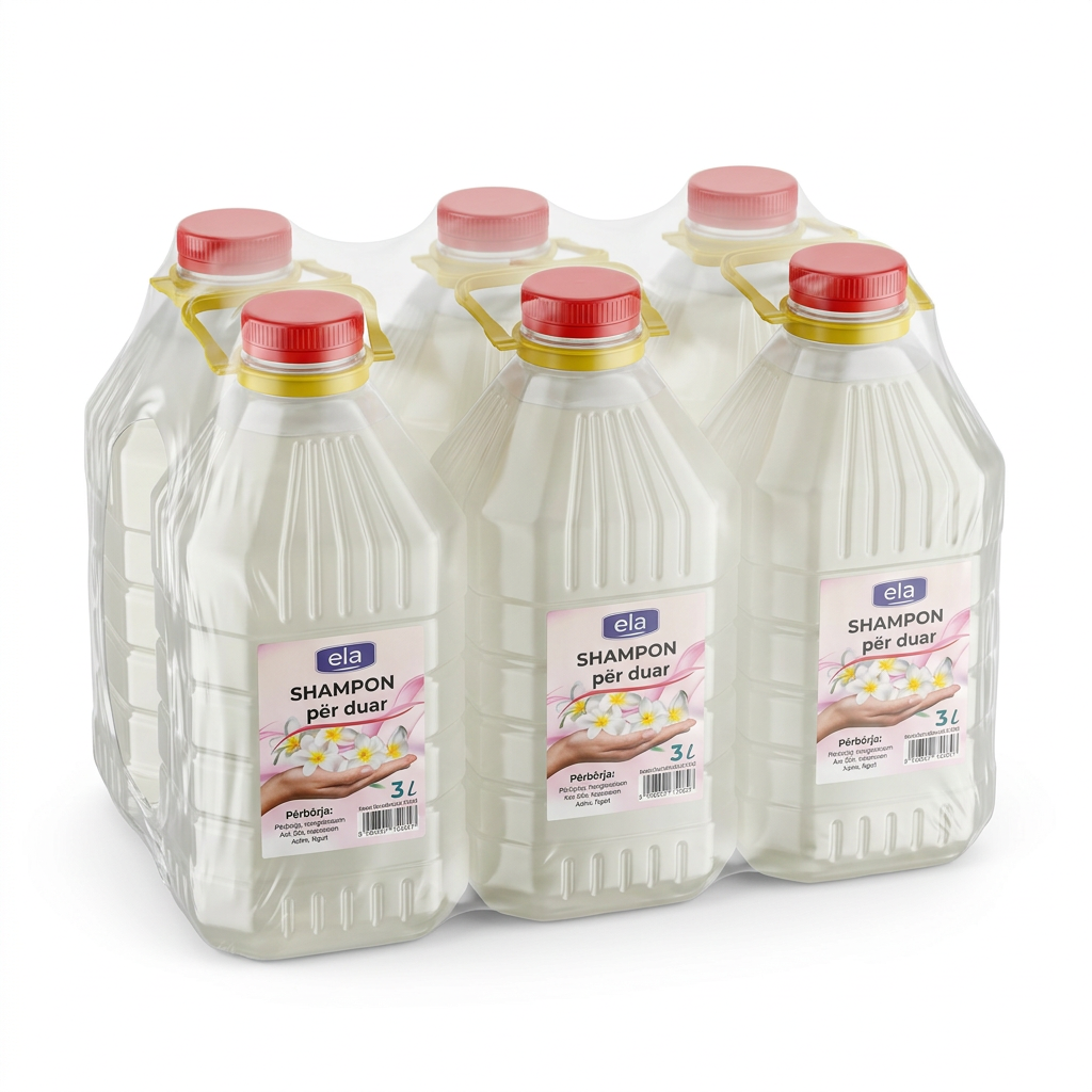 Set 18 litra shampon për duar,aromë e këndshme,6 bidonë nga 3 litra.