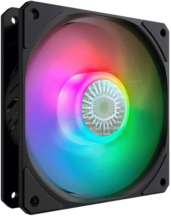 Cooler Master SickleFlow 120 ARGB – Ventilator 120mm për Kutinë – Paketë me Tre Copë.