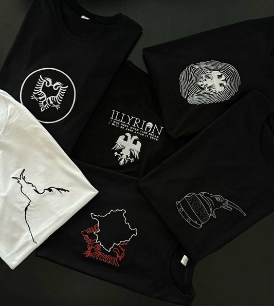 Veshje Unike me Personalizim Total – Shpreh Stilin Tënd! Maice me qepje me ngjyra S-M-L-XL-XXL