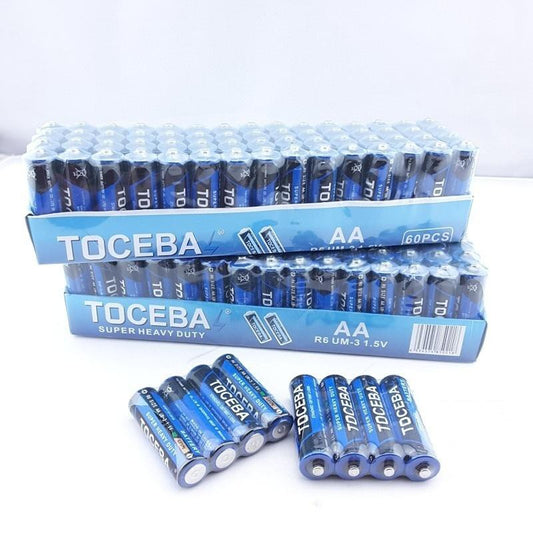 Bateri Toceba Super Heavy Duty AA 1.5V – 60 Copë