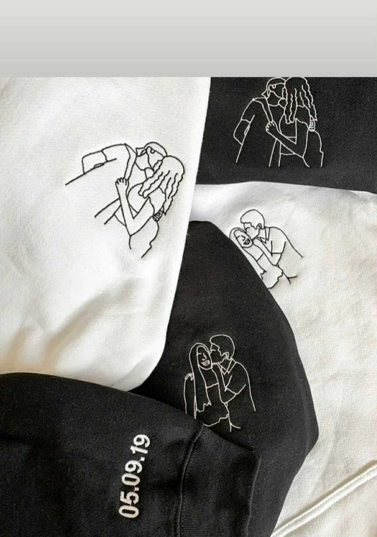 Veshje Unike me Personalizim Total – Shpreh Stilin Tënd! Duks me qepje pa ngjyra vetem kufizim S-M-L-XL-XXL.