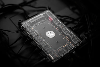 Sistem Ftohës Me Ujë EK AIO Elite 360mm D-RGB – All-in-One për CPU, me Fana EK-Vardar me Performancë të Lartë PWM, Kompatibil me Intel dhe AMD AM4/AM5 Ngjyre e zeze dhe Ari i shkelqyeshem